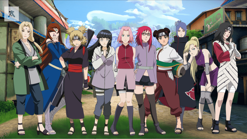 Naruto kız karakterler