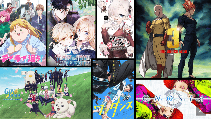 Haftalık anime takvimi