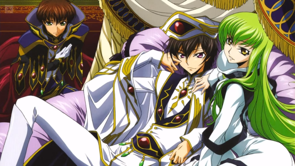 mrbeastin izledigi animeler code geass Animelerden