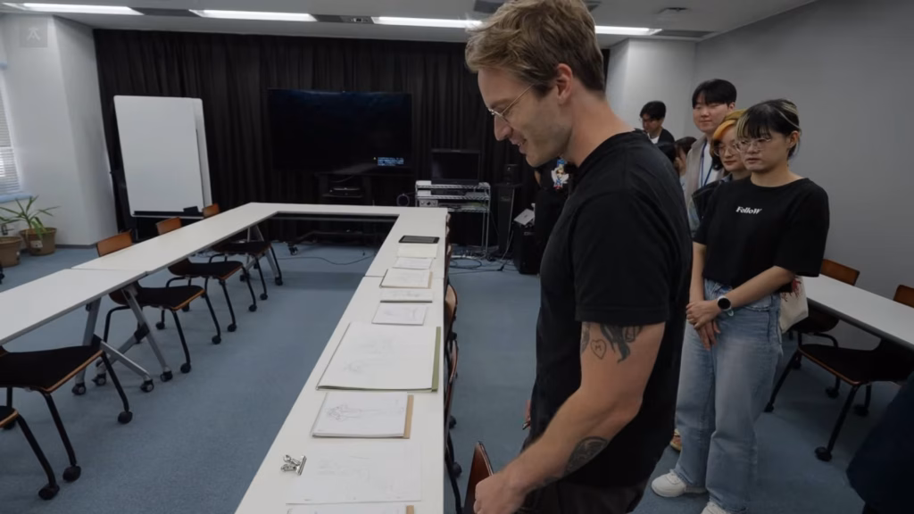 pewdiepie anime studyosunda cizim odas Animelerden