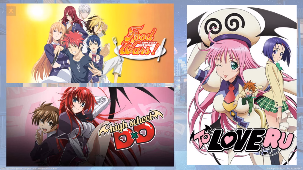 anime turleri neler Ecchi Animelerden