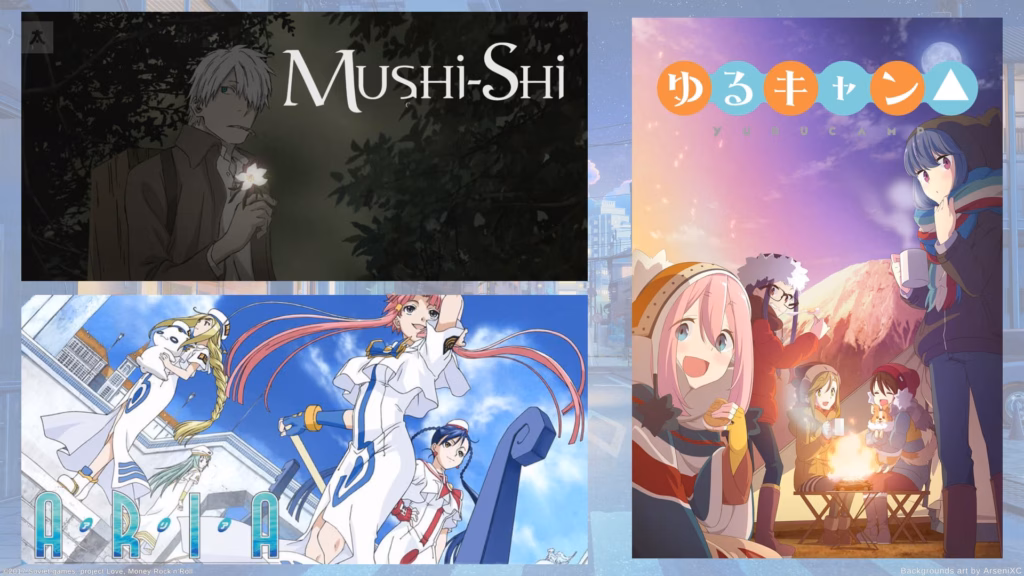 anime turleri neler Yuru Camp Animelerden