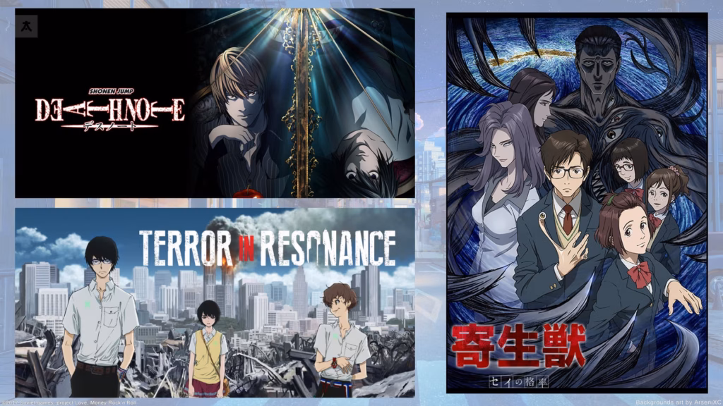 anime turleri neler gerilim Animelerden