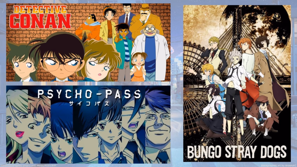 anime turleri neler polisiye Animelerden