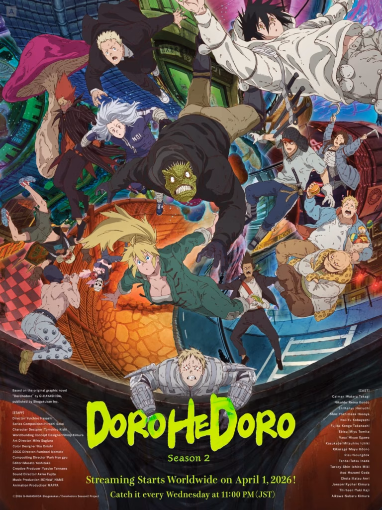 dorohedoro yayin tarihi Animelerden Animelerden