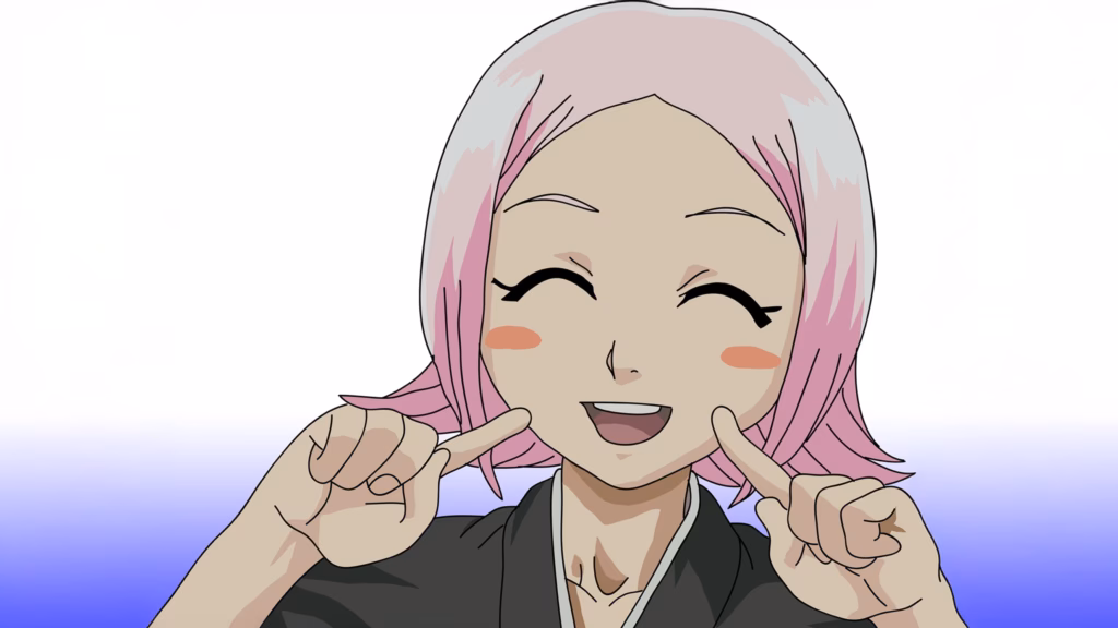 pembe sacli anime karakterleri Yachiru Animelerden