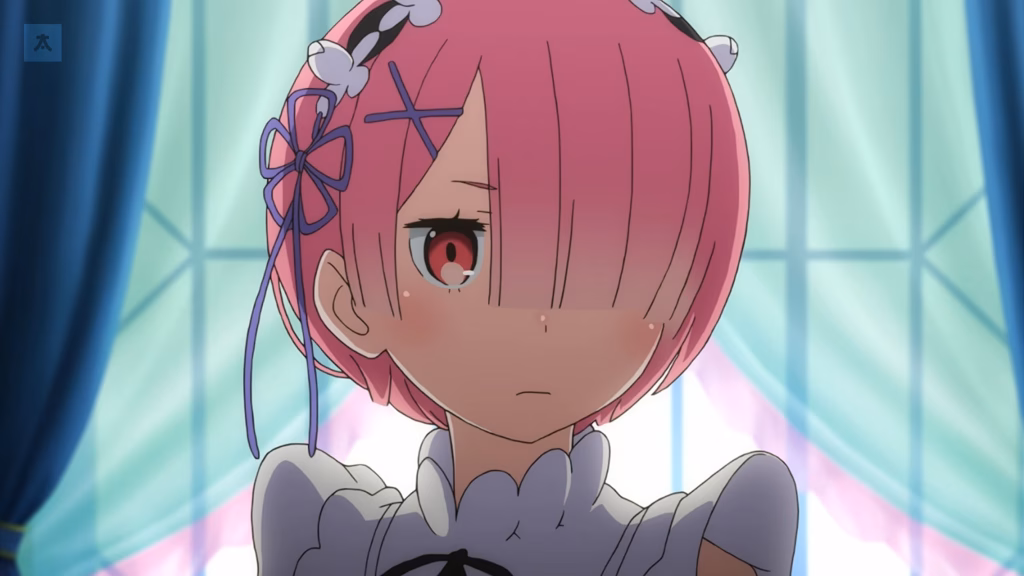 pembe sacli anime karakterleri ram Animelerden
