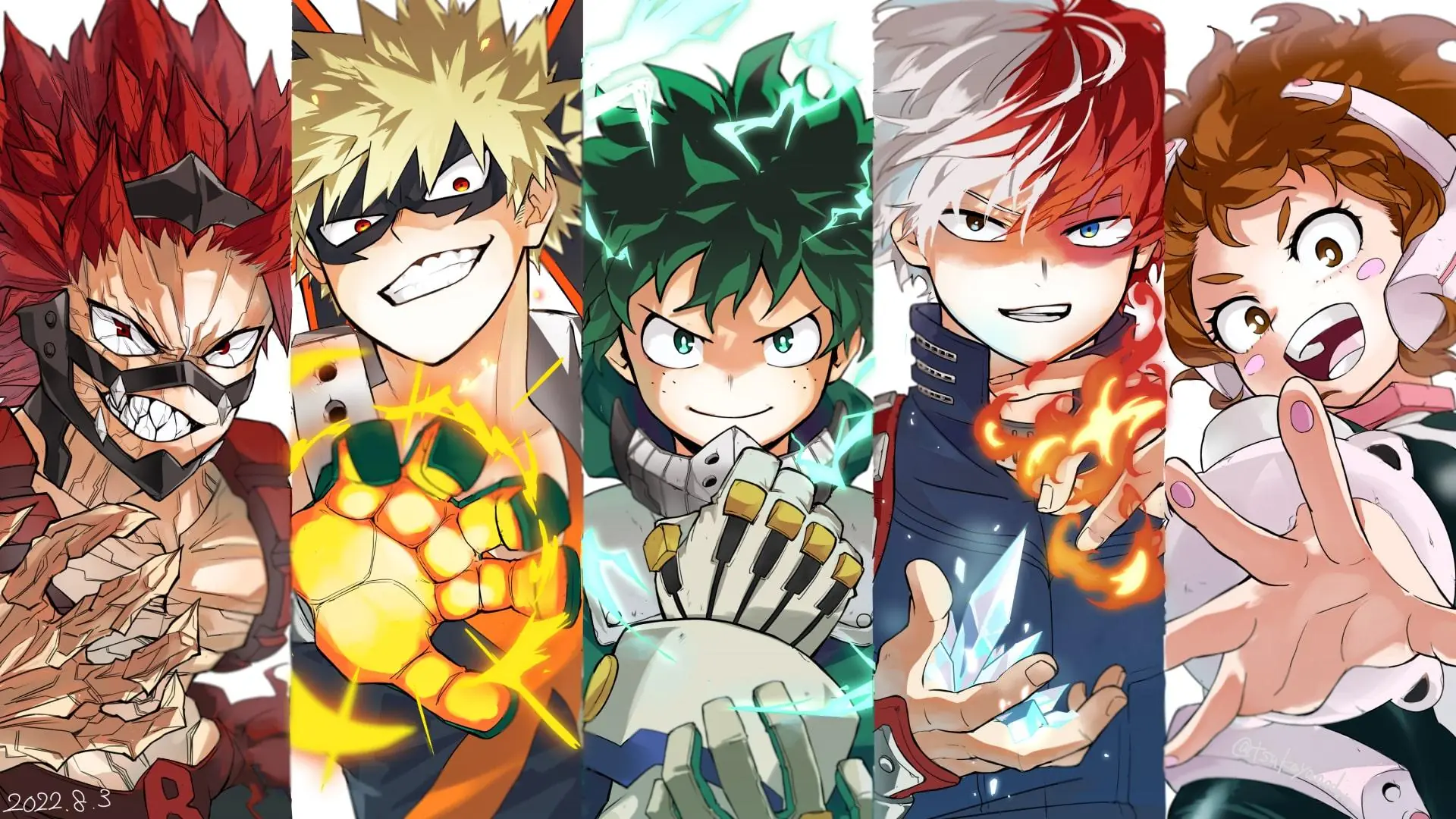 My Hero Academia Animelerden
