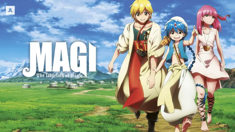Magi The Labyrinth of Magic min Animelerden