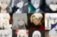 beyaz saçlı anime karakterleri