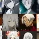 beyaz saçlı anime karakterleri