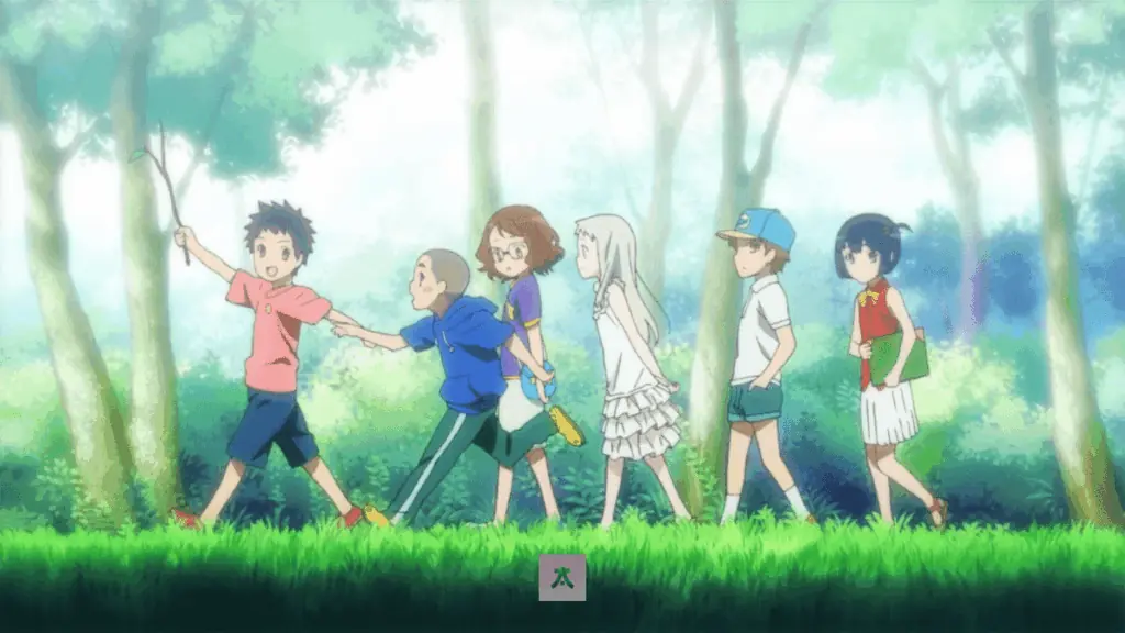 duygusal animeler Anohana min Animelerden