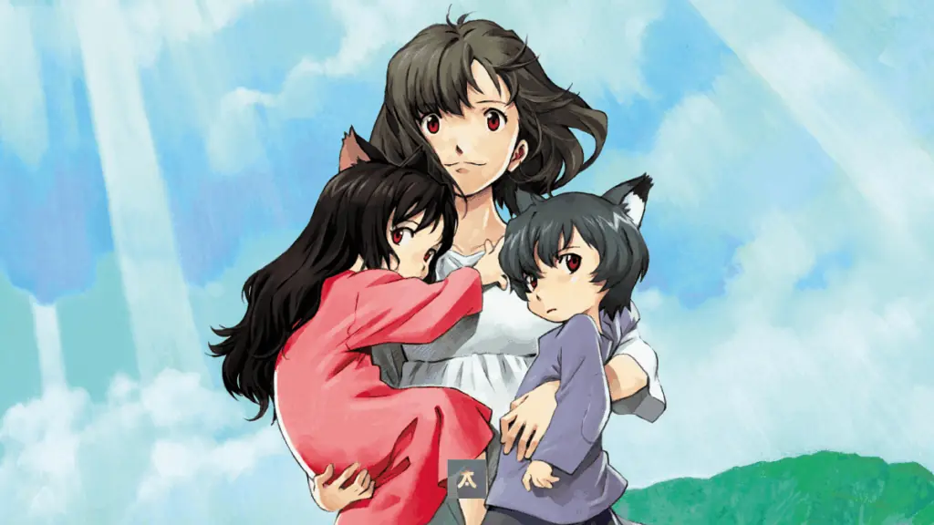 duygusal animeler Wolf Children min Animelerden