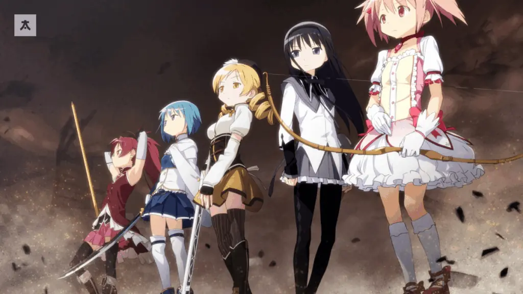 kisa anime Puella Magi Madoka Magica min Animelerden