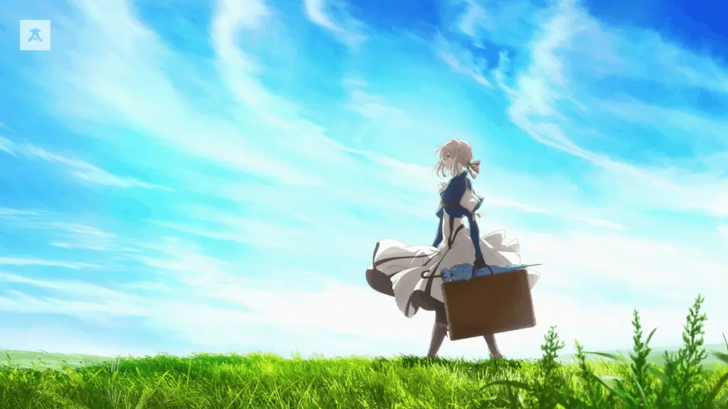 kisa anime Violet Evergarden min Animelerden